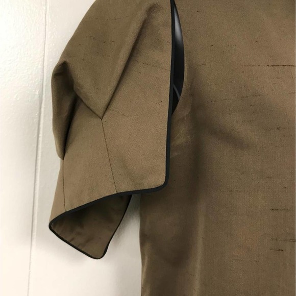 Yves Saint Laurent Pleated Hemline Dress F 38 - Picture 3 of 7